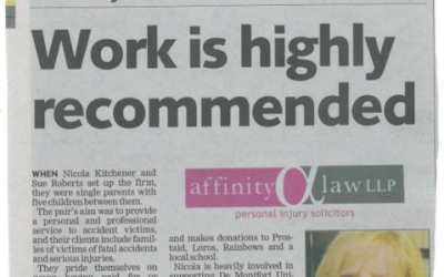 Affinity Law shortlisted for Law Firm of the Year
